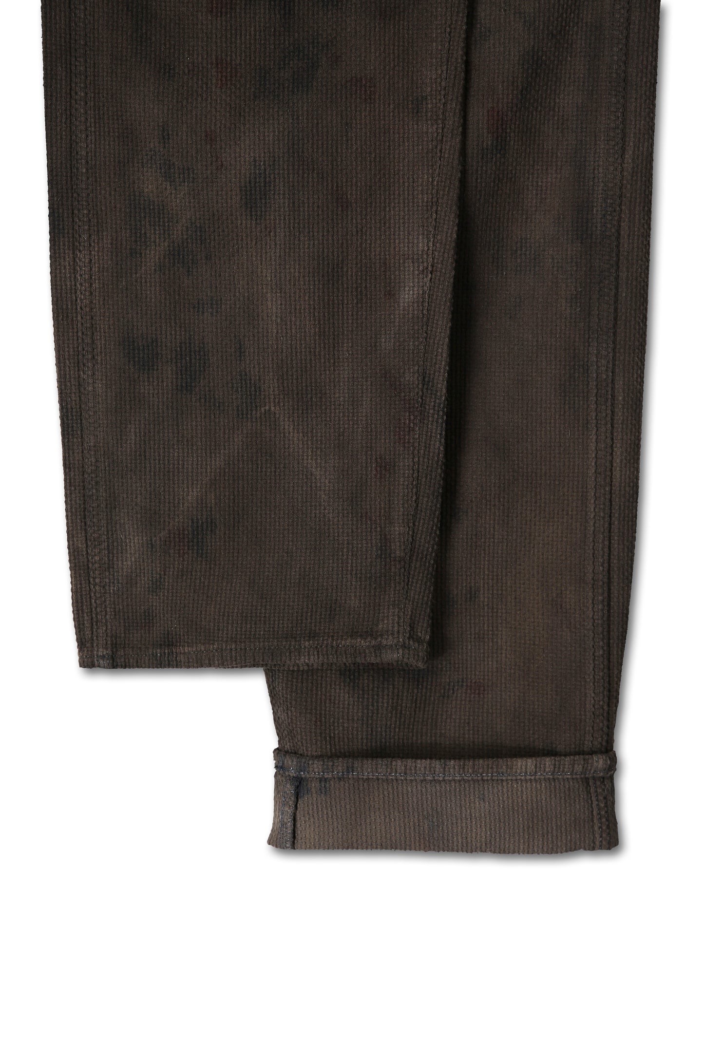 Sashiko Pant — Natural Overdyed Kakishibu