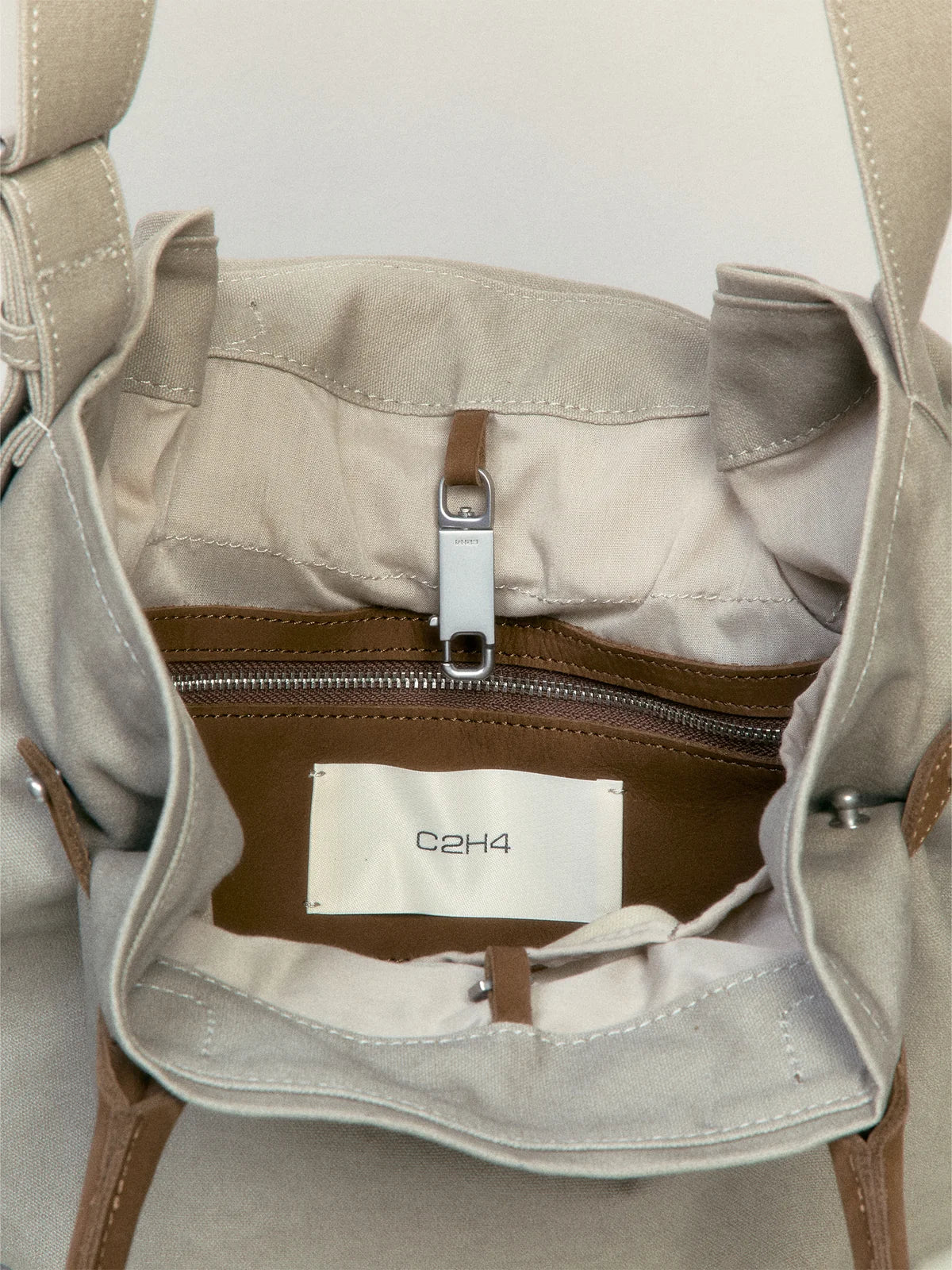 Founder’s Canvas Convertible Tote — Stone Greige