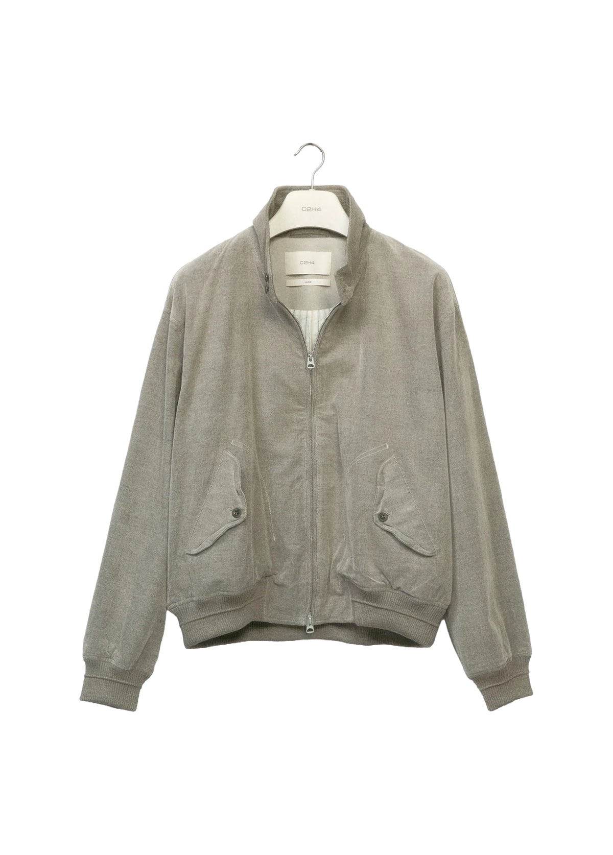 Uptown Memory Harrington Jacket — Oat Gray