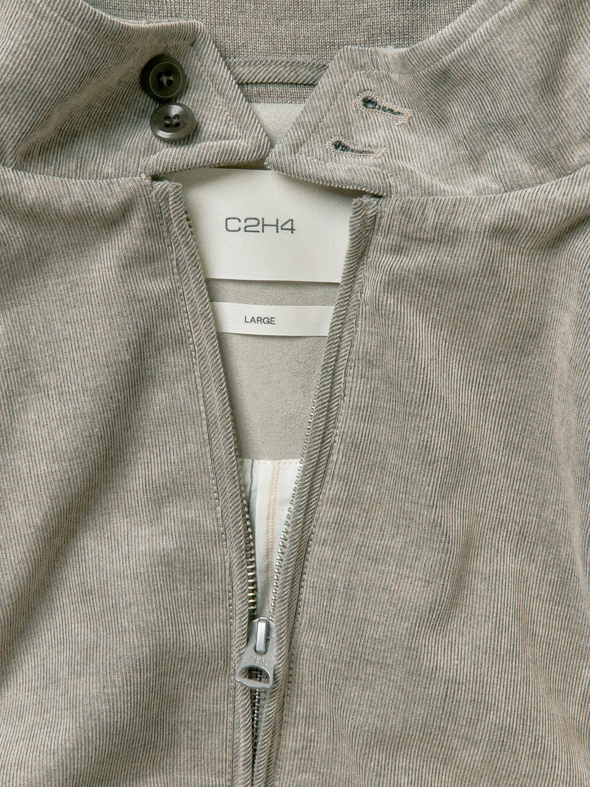 Uptown Memory Harrington Jacket — Oat Gray