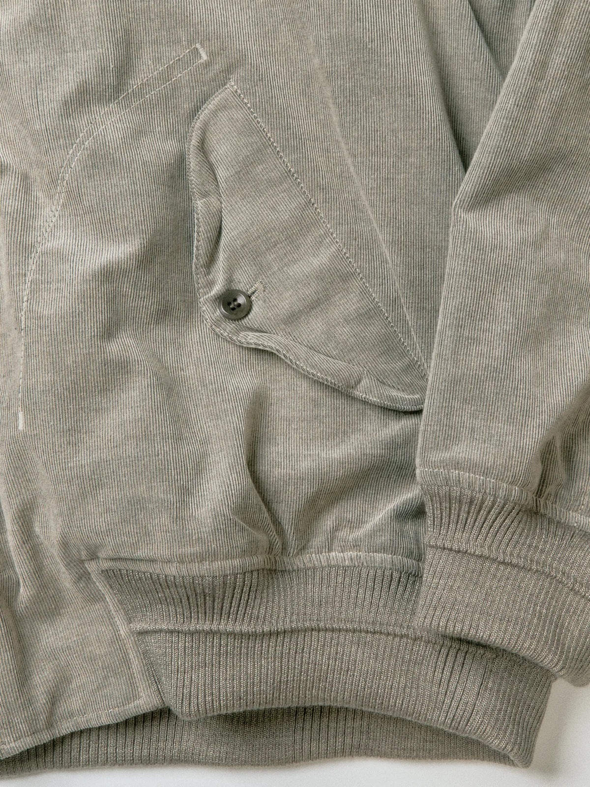 Uptown Memory Harrington Jacket — Oat Gray
