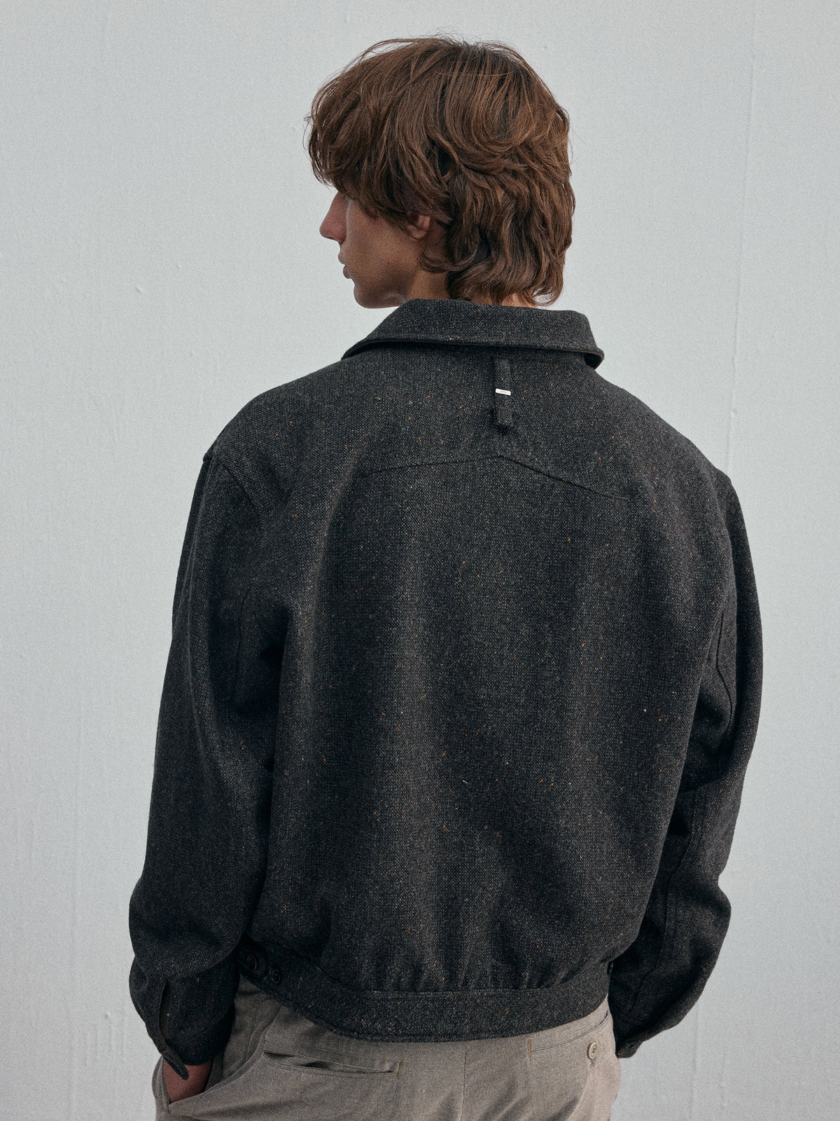Writer’s Artisanal Aged Jacket — Graphite Gray