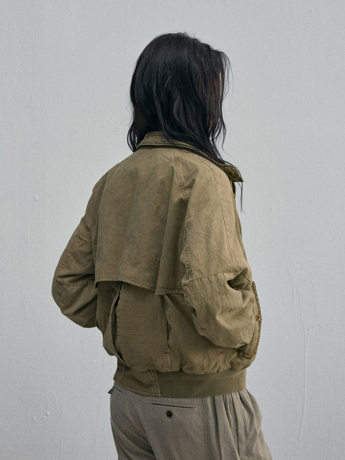 Scarborough Fair Harrington Jacket — Faded Khaki