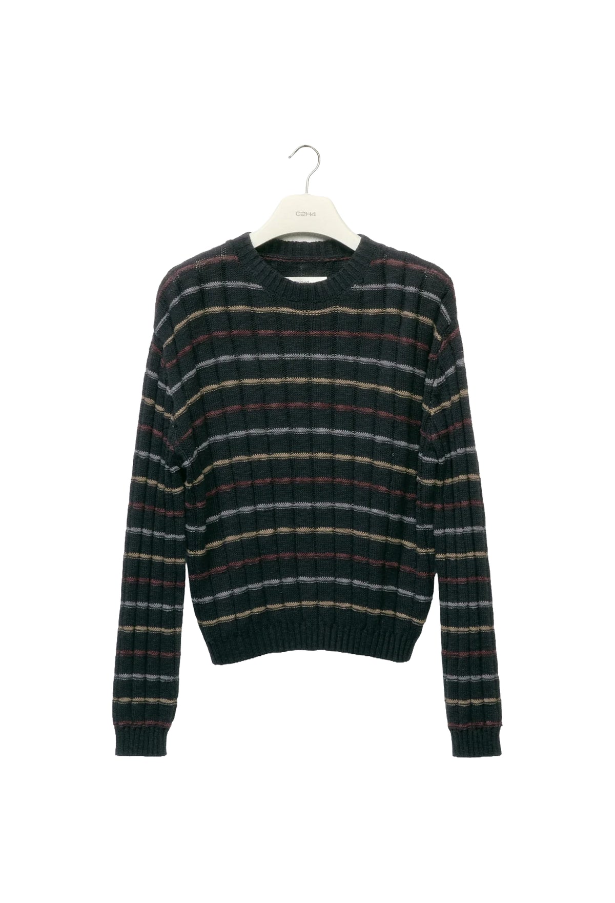 Wesley Heritage Jacquard Pullover — Black