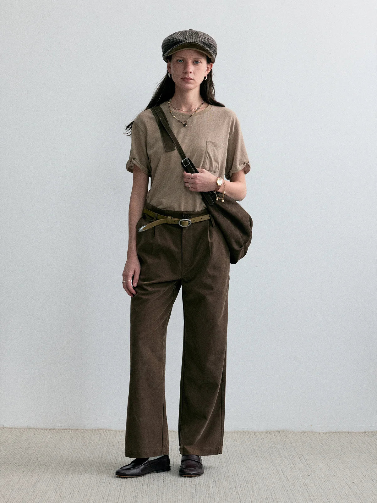 Director’s Utility Casual Pants — Burnt Umber