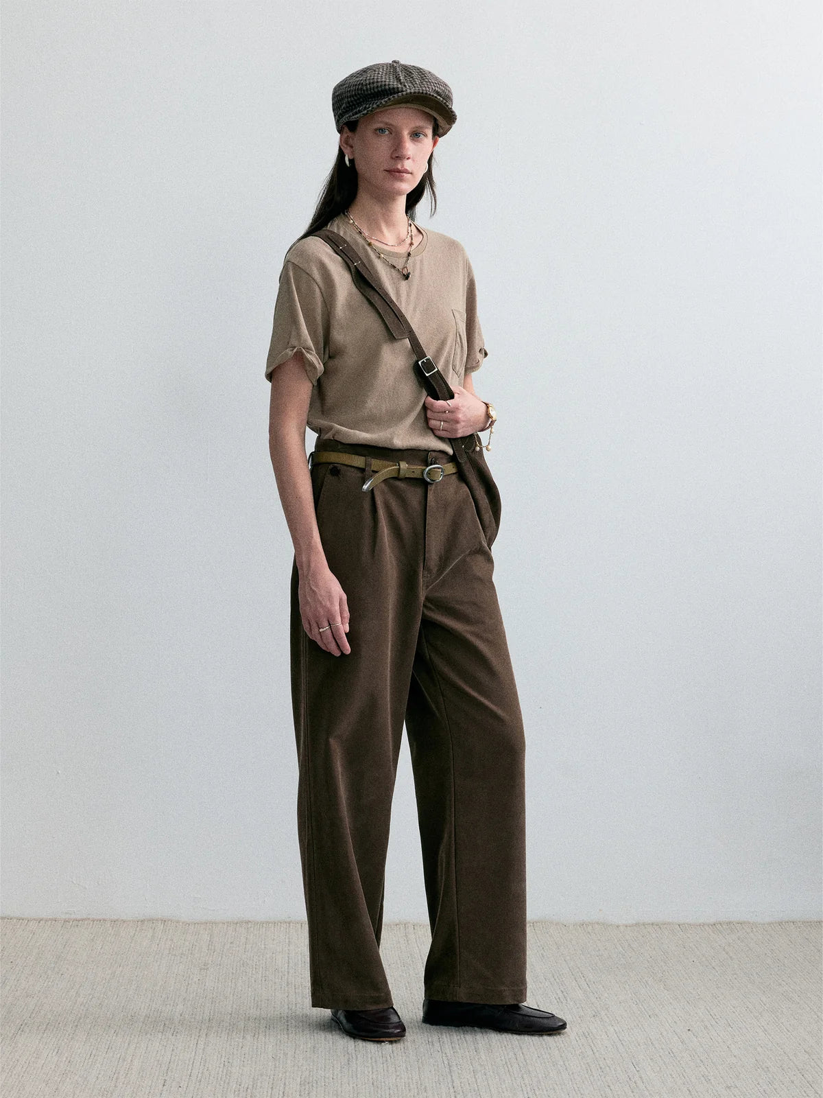 Director’s Utility Casual Pants — Burnt Umber