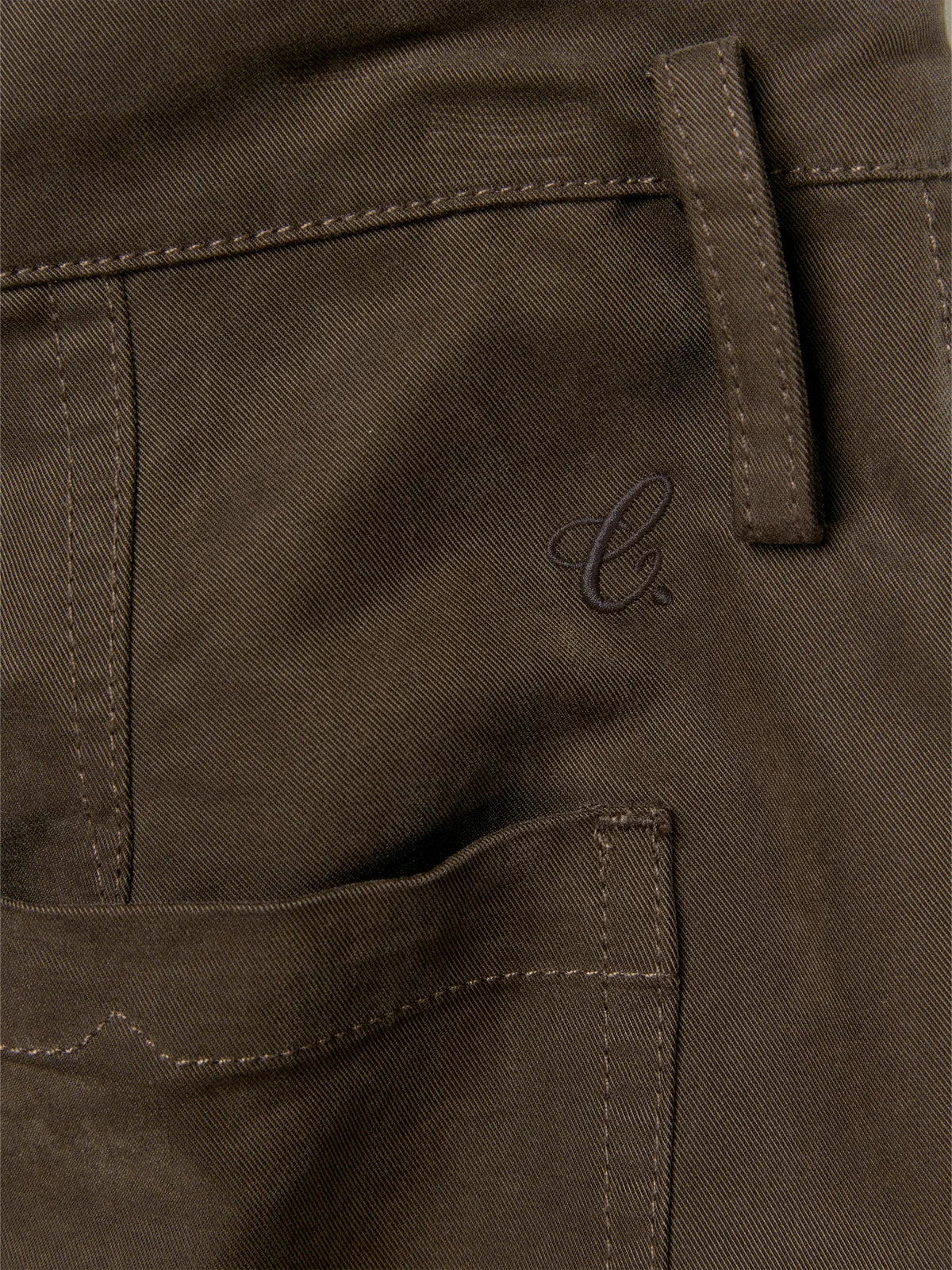 Director’s Utility Casual Pants — Burnt Umber