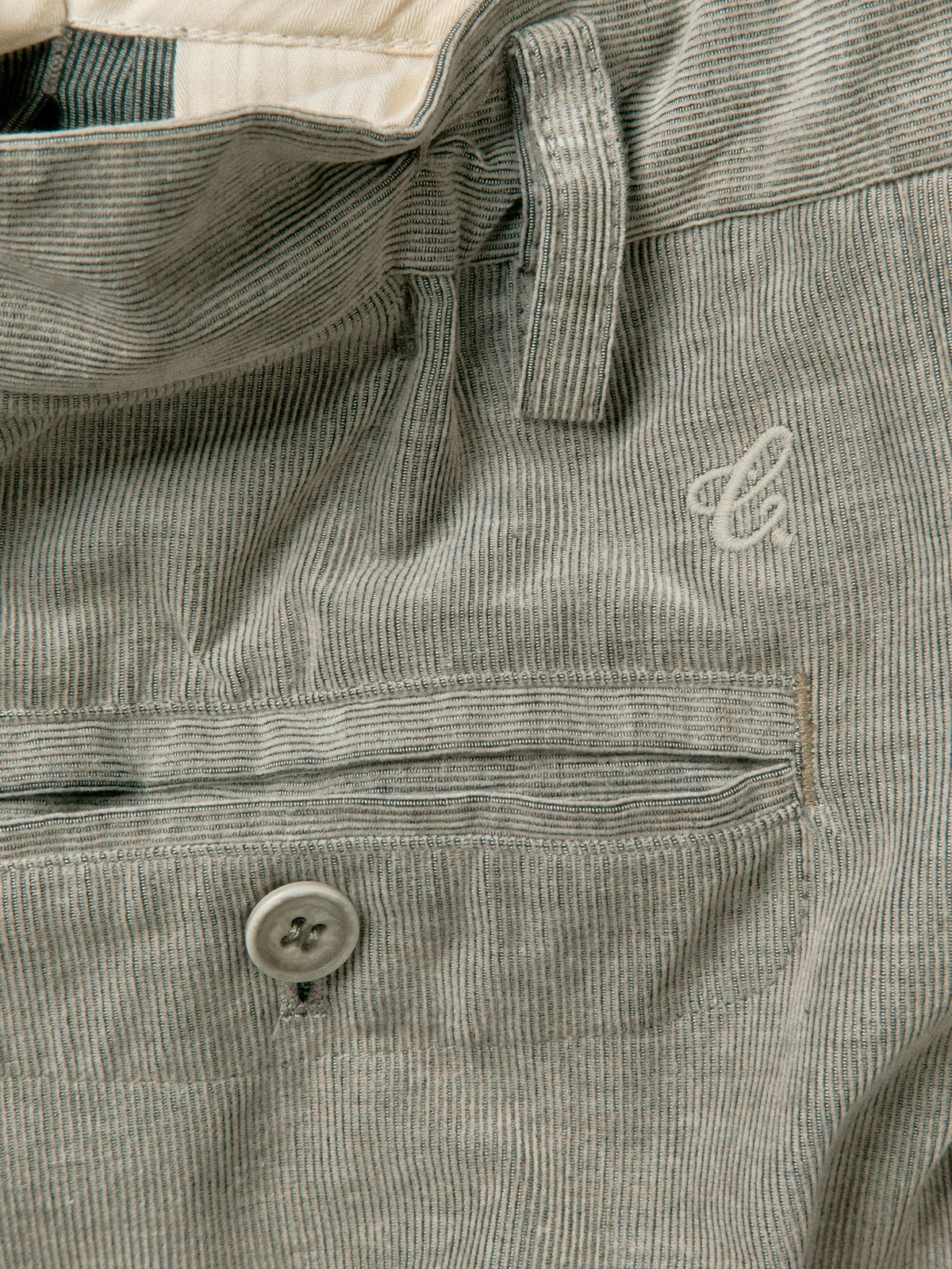 Vrille Tailored Pants — Oat Gray