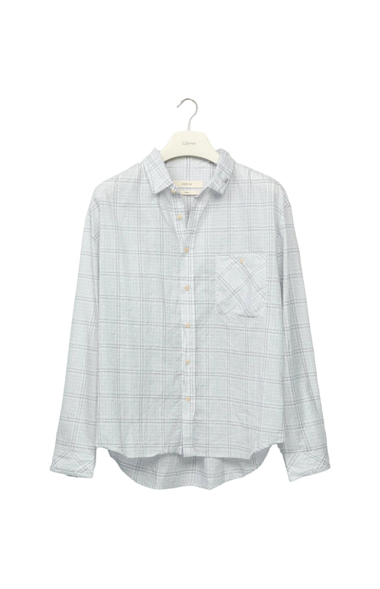 Old Time Wardrobe Wrinkled Shirt — Misty Gray