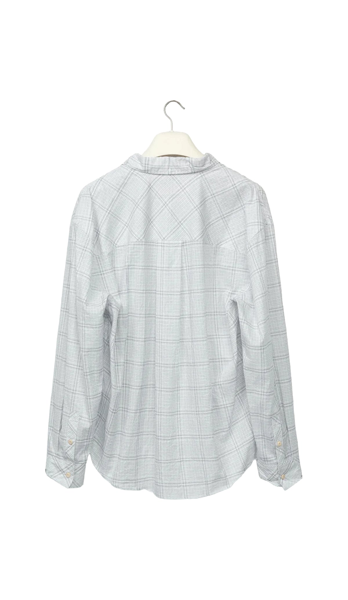 Old Time Wardrobe Wrinkled Shirt — Misty Gray