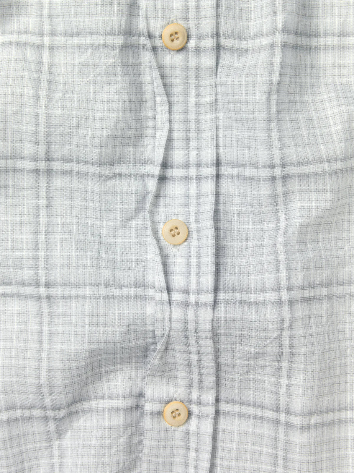 Old Time Wardrobe Wrinkled Shirt — Misty Gray