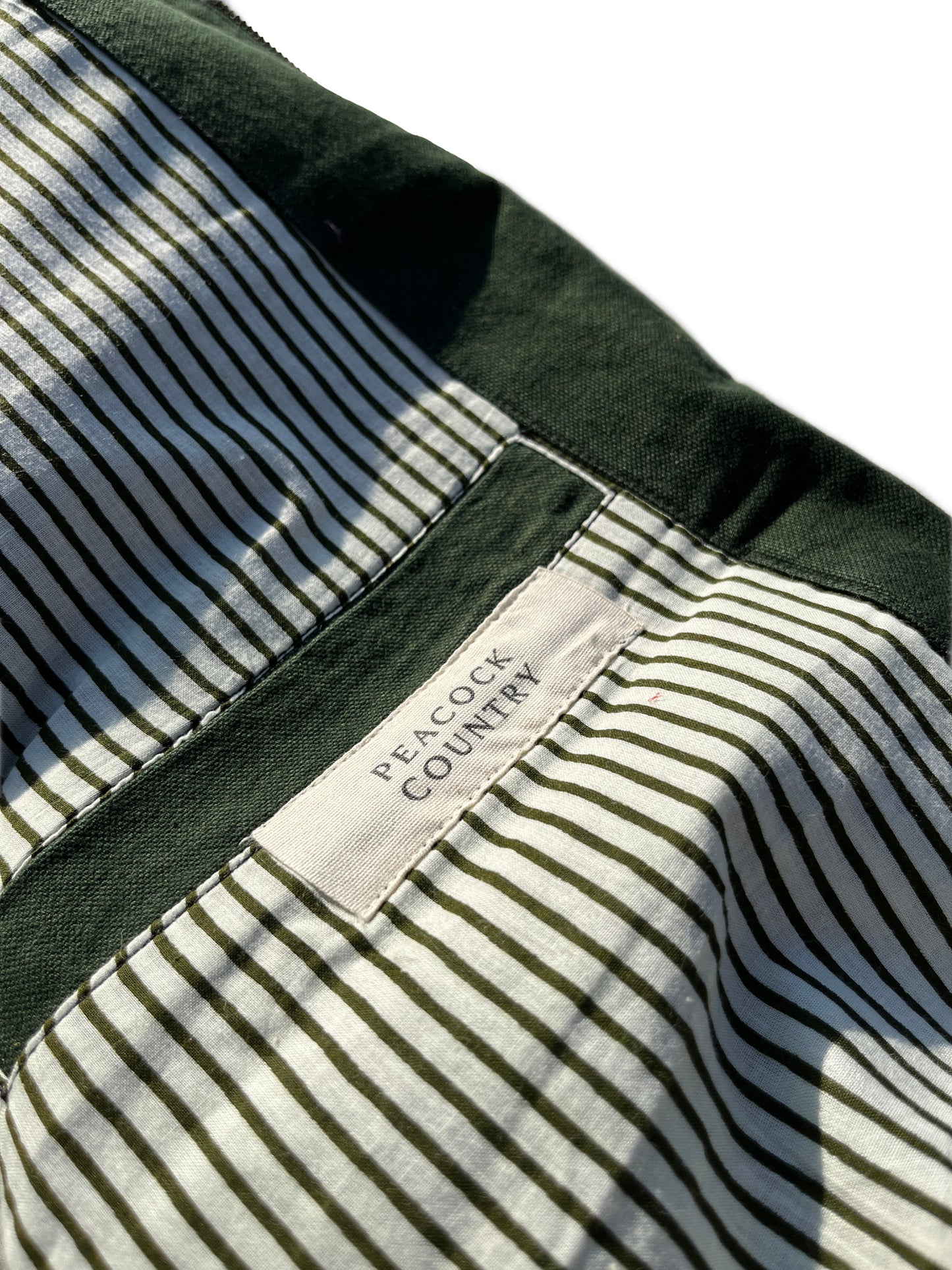 Olive Duck Cotton Casual Jacket