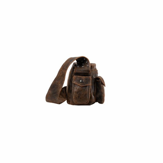 Cargo Aged Bag - Brown