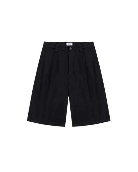 Chez Rien Black shorts on a white background