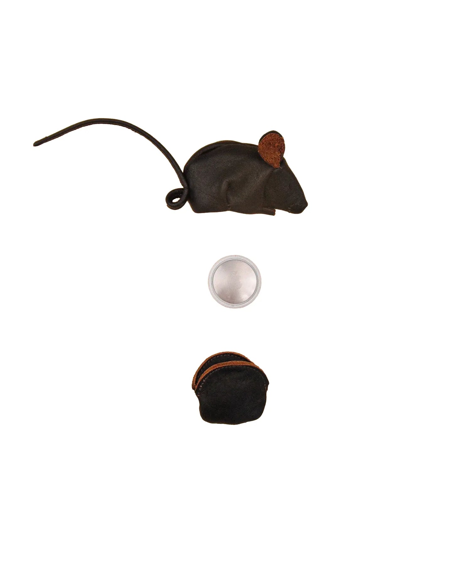 Deermouse Airtag Holder - Chocolate