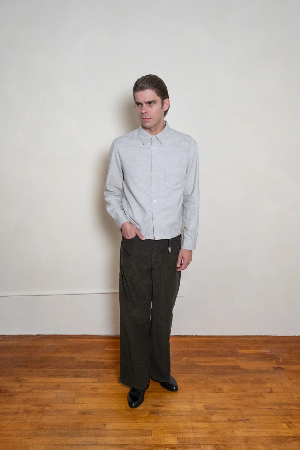 The Khumbu Yak Wool Flannel - Greige
