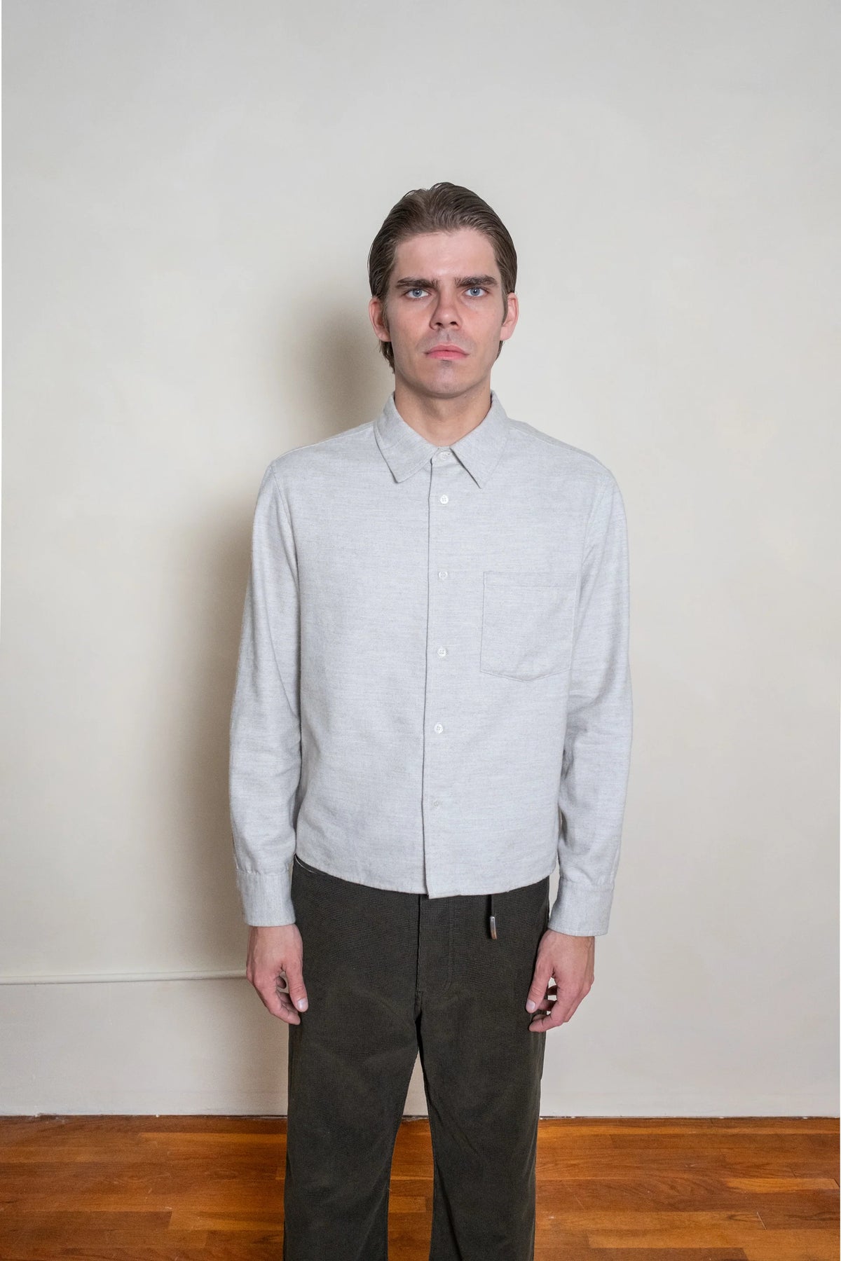 The Khumbu Yak Wool Flannel - Greige
