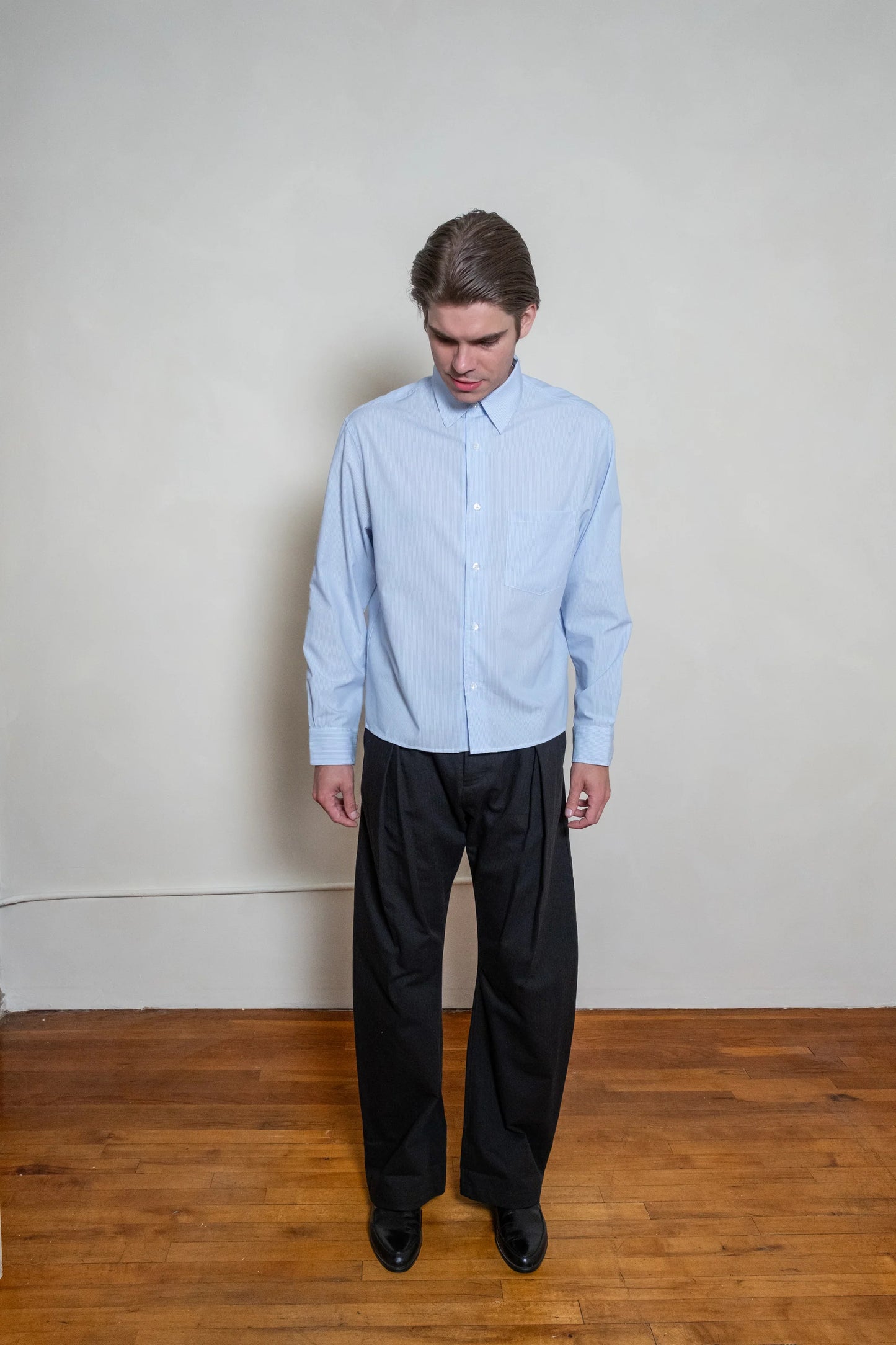 The Patrick Shirt - Blue and White