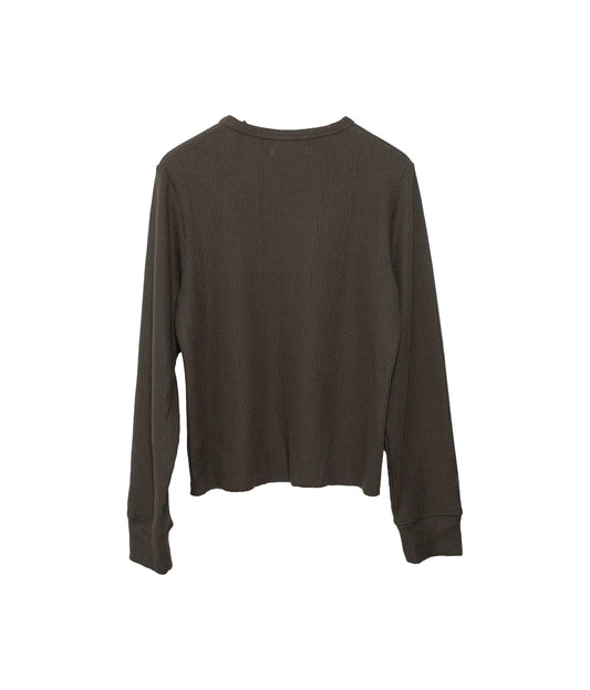 The Tom Rib Knit Thermal - Olive