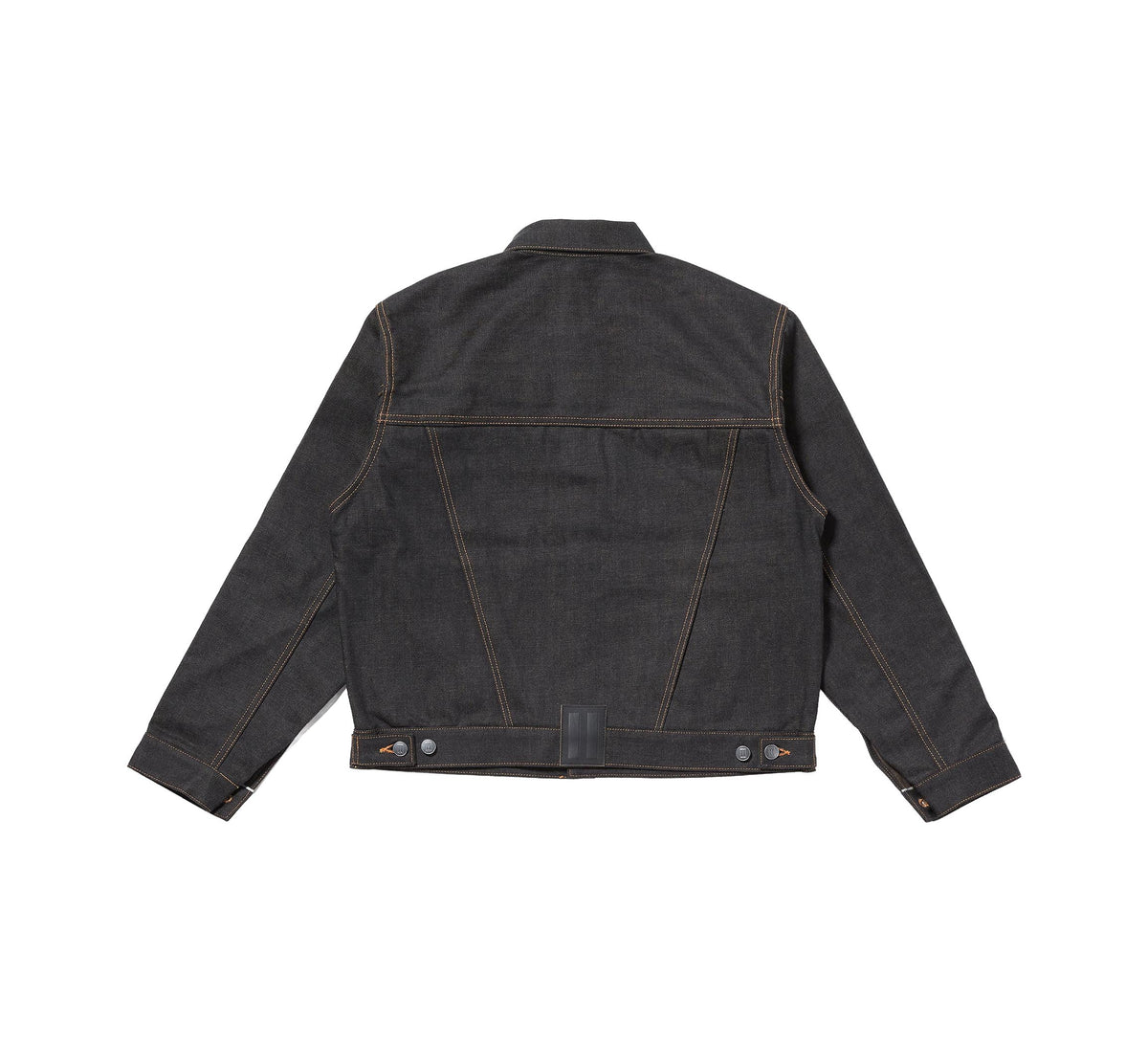 Coffee Black Denim Jacket