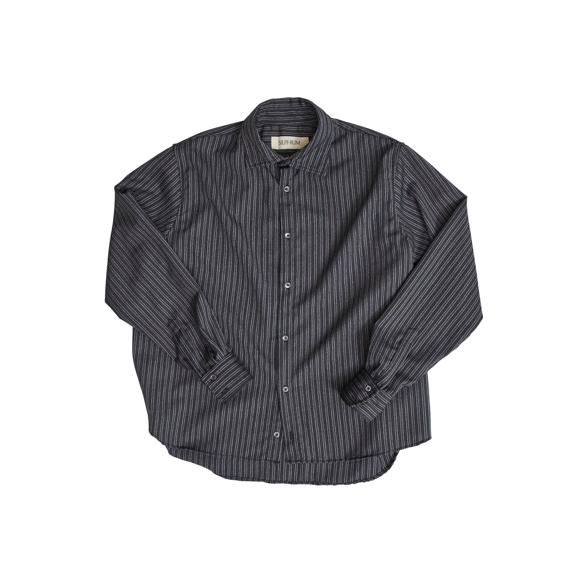 The Beck Shirt — Grey Stripe