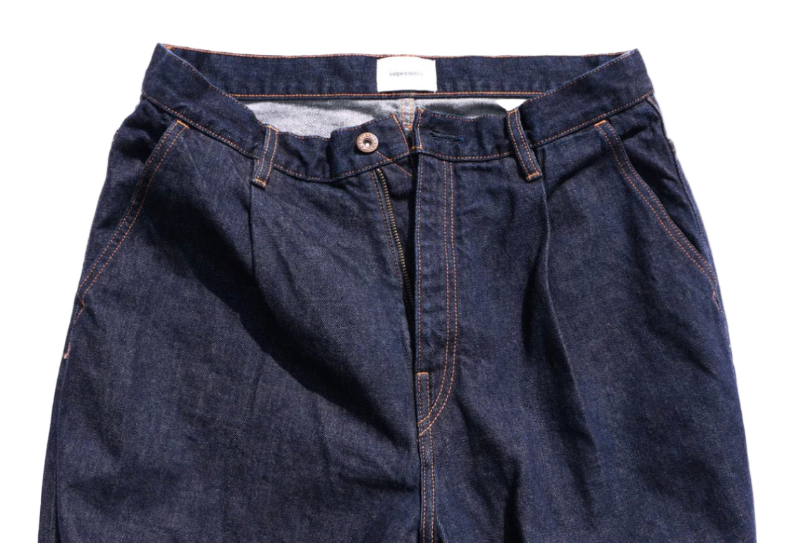 One Wash Selvedge Jeans - Indigo