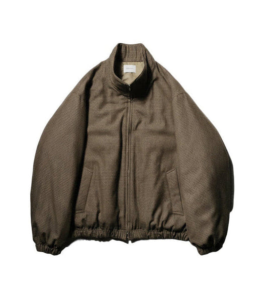 Quilted Lining Track Jacket - Gun Club Check