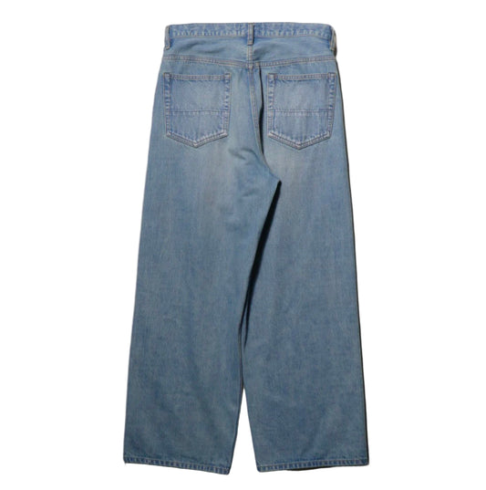Vintage Wash Selvedge Jeans - Light Indigo