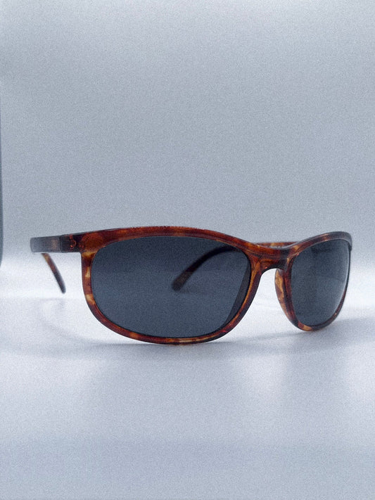 "Glass" 1980s Torque Wrap Sunglasses