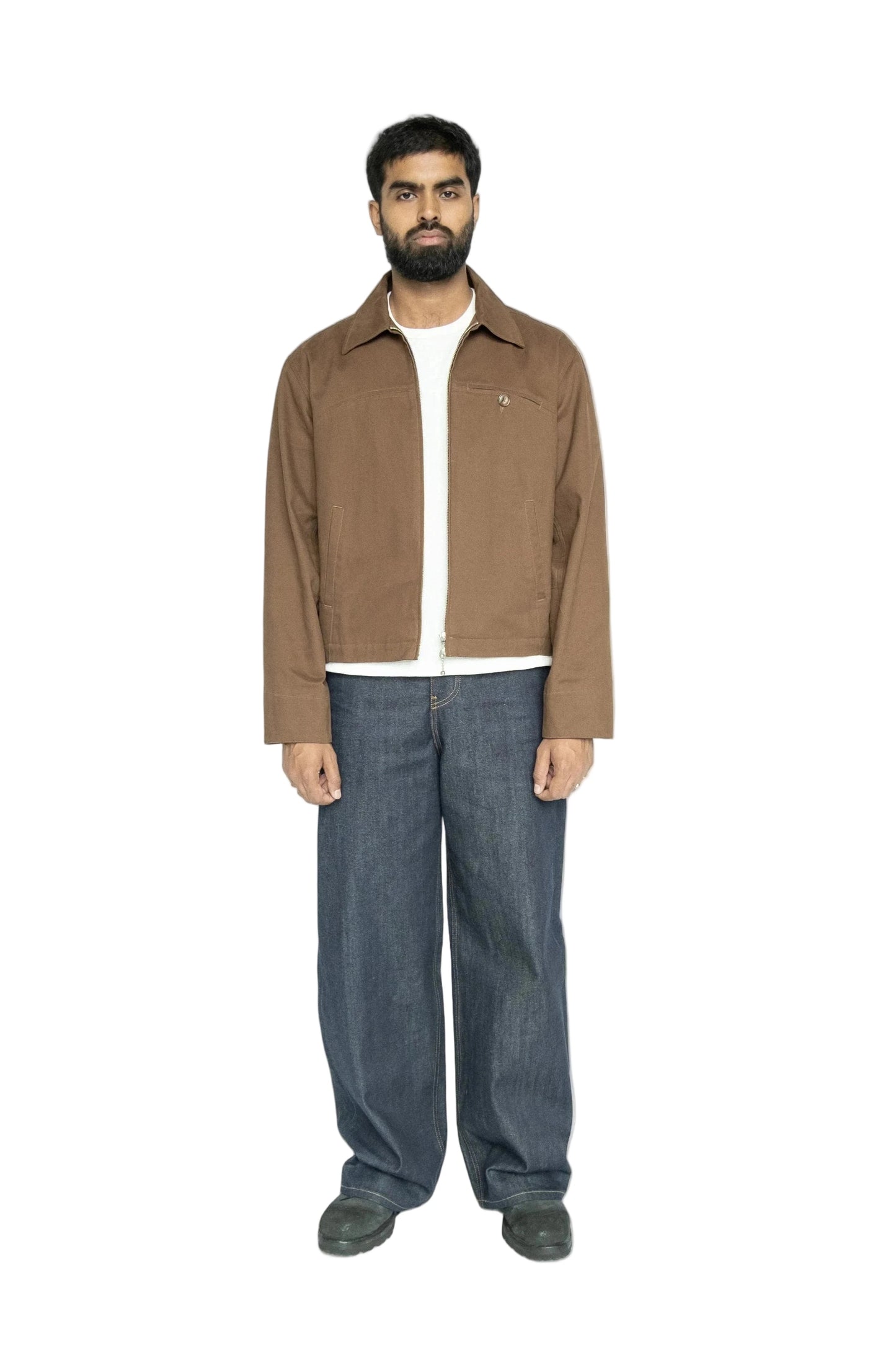 Stan Twill Jacket - Tobacco