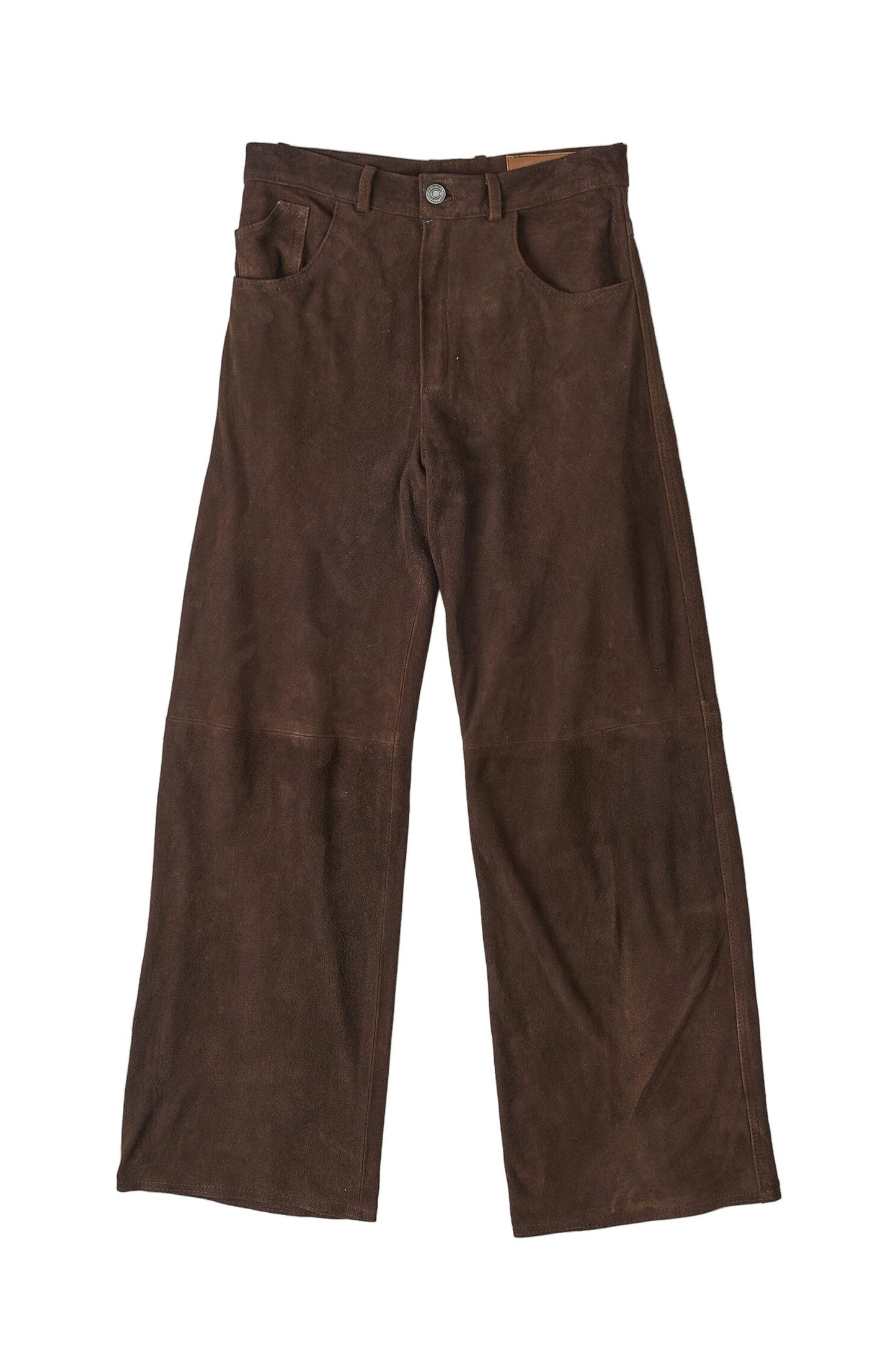 Redford Brown Suede Pants