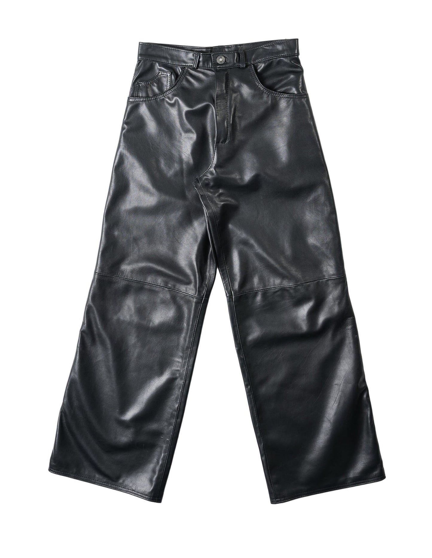 Black Leather Pants