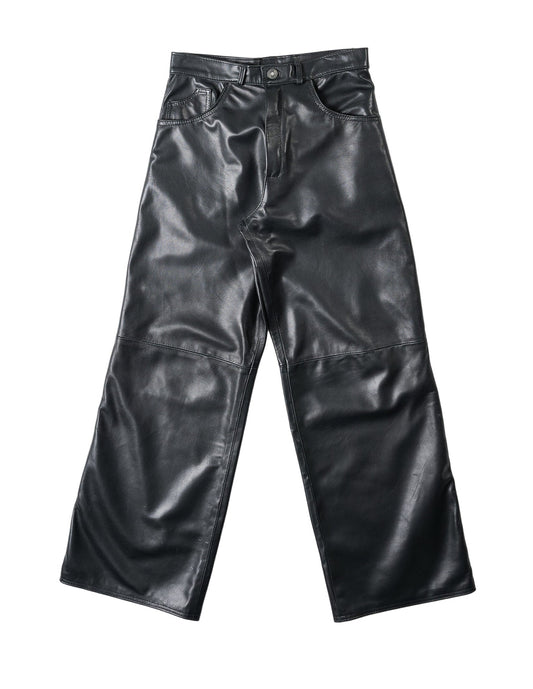 Black Leather Pants