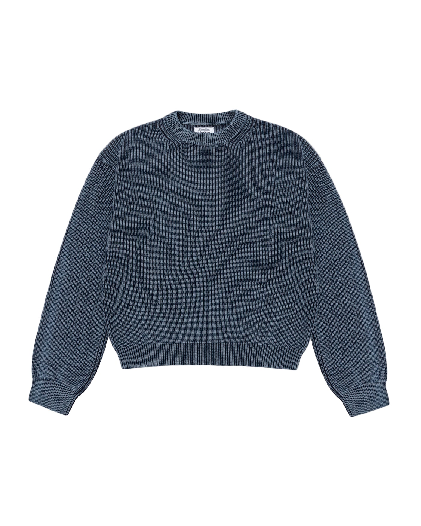 Heavy Shaker Sweater - Navy