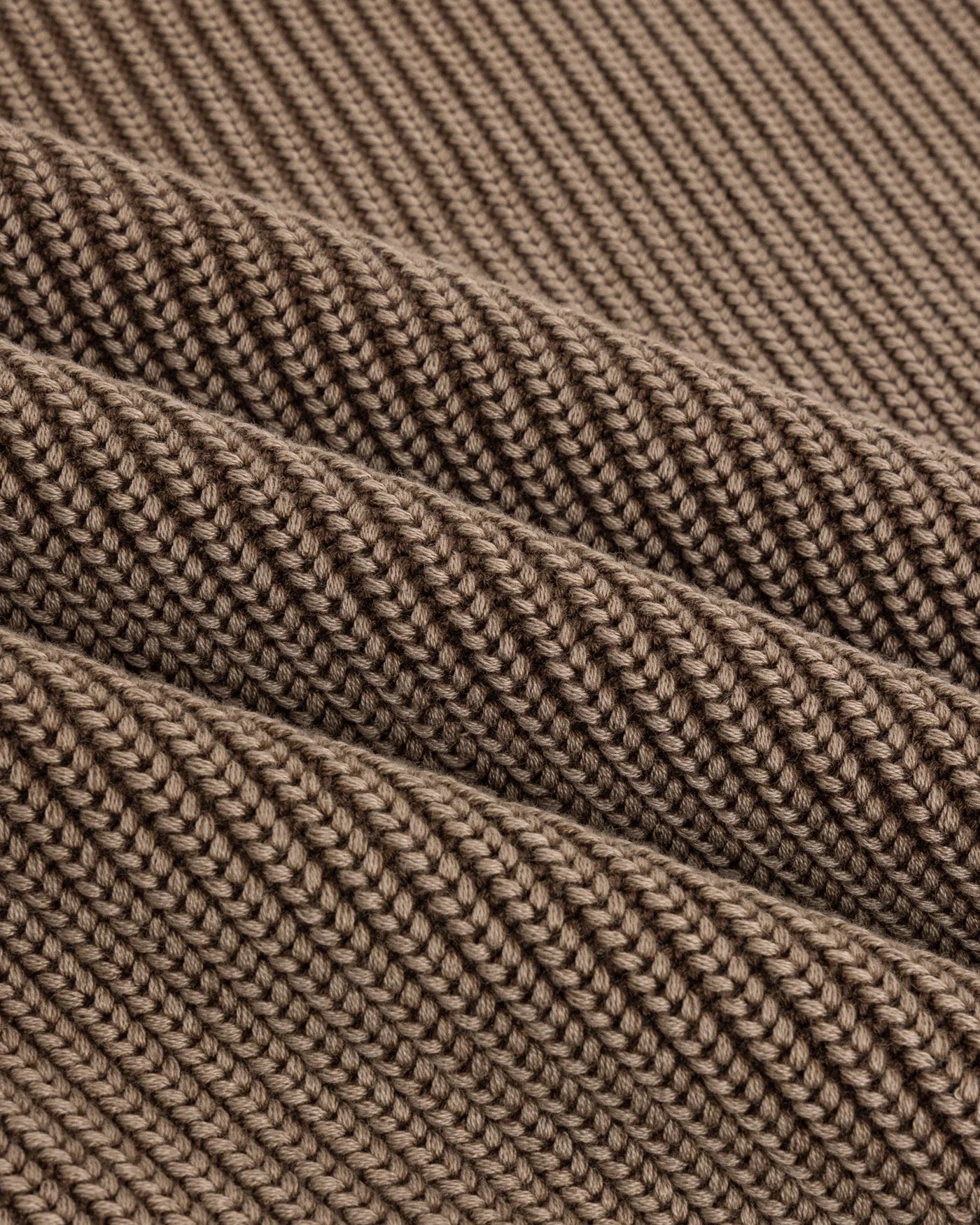 Heavy Shaker Sweater - Mocha