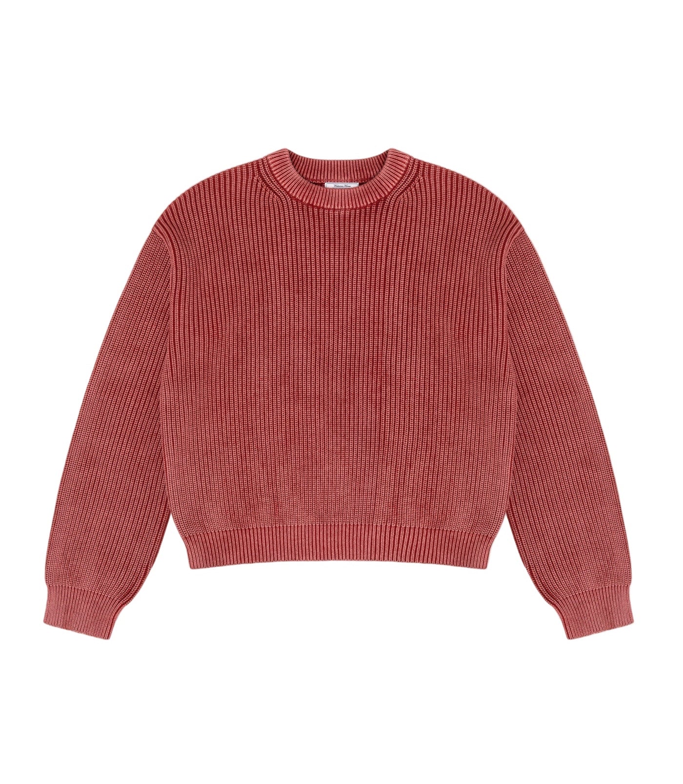 Heavy Shaker Sweater - Cherry