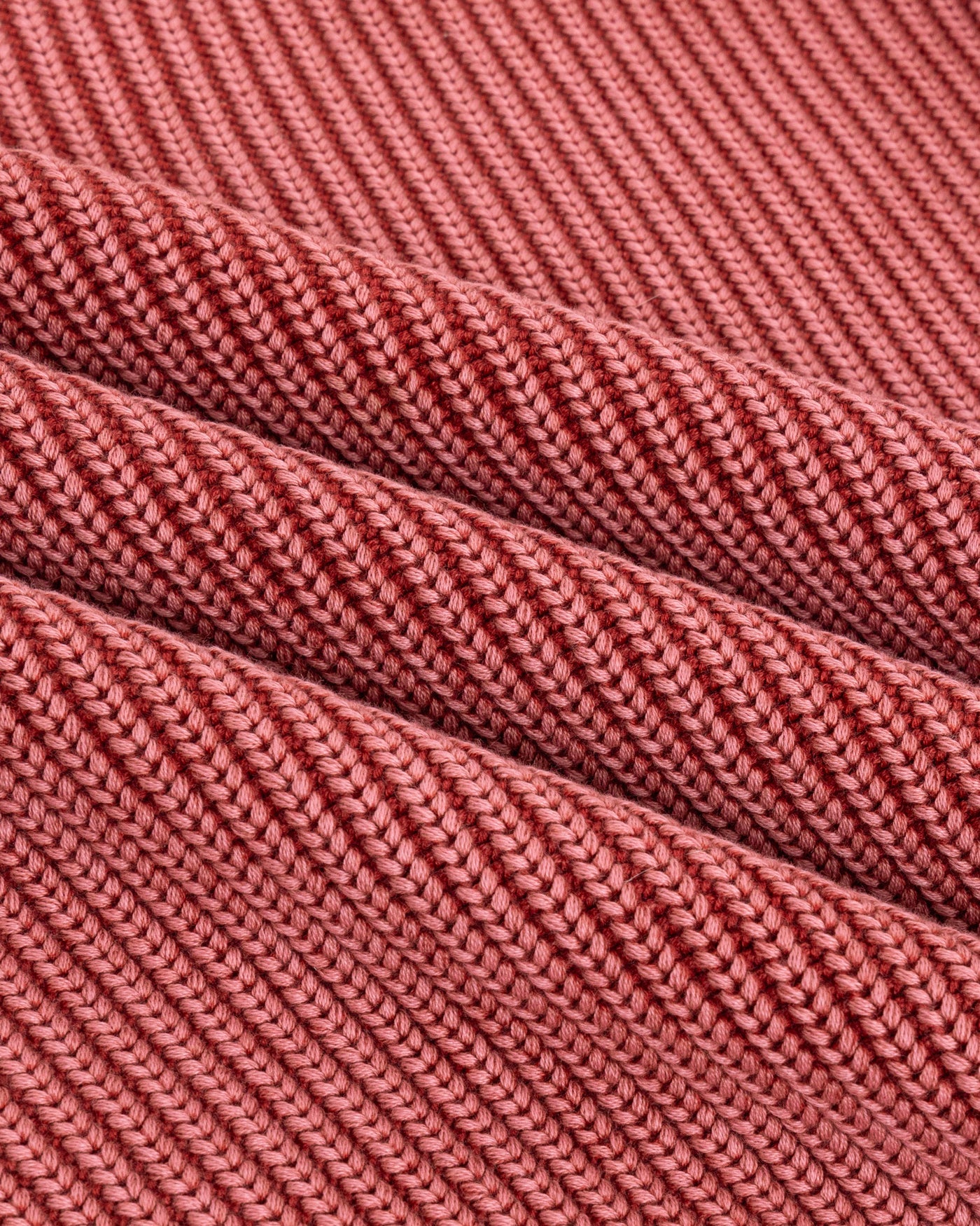 Heavy Shaker Sweater - Cherry