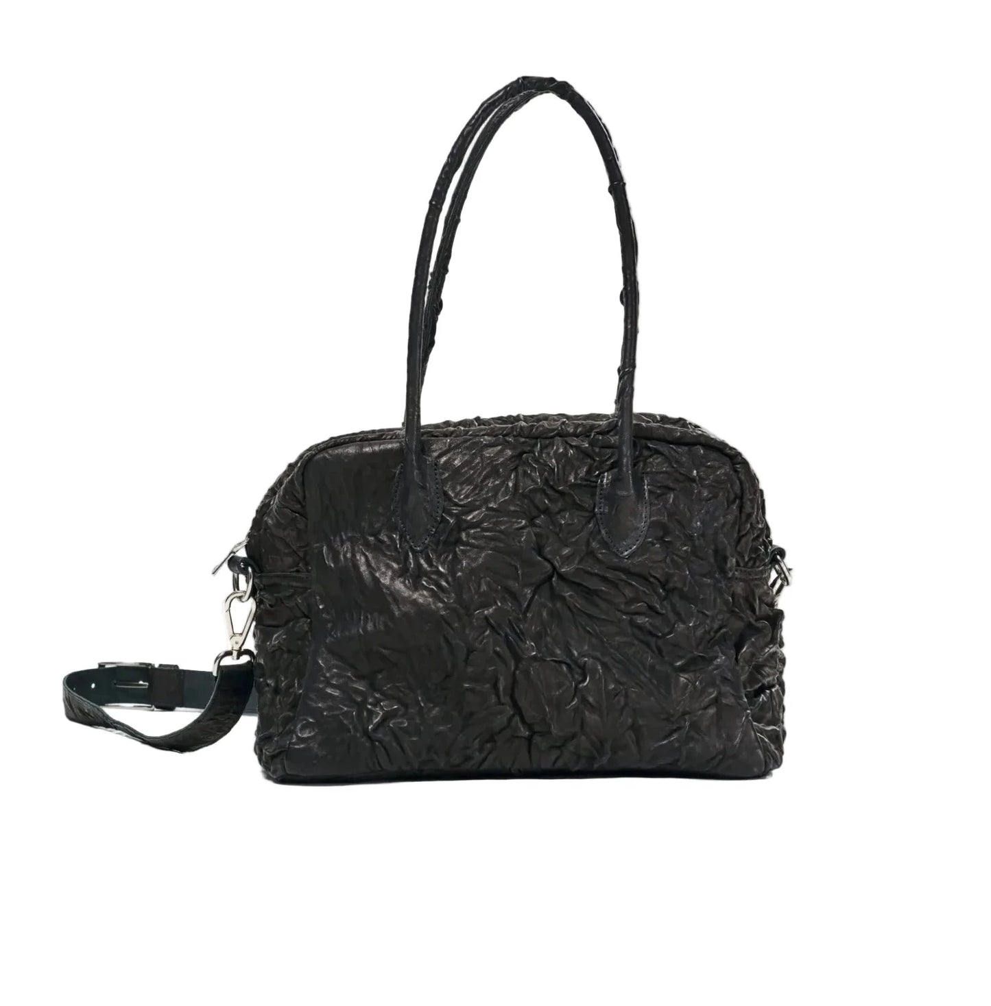 Ruga Black Leather Bag