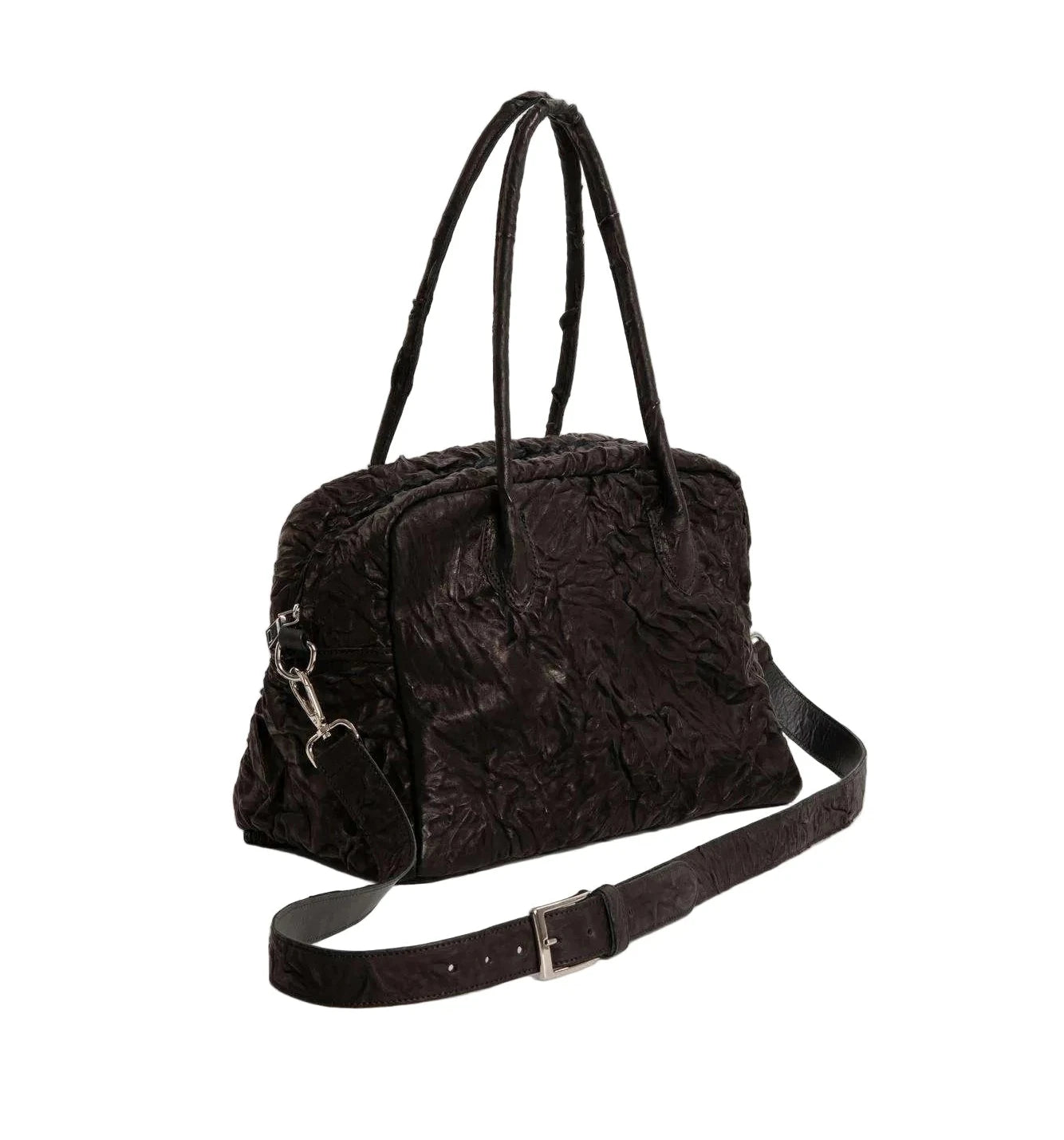 Ruga Black Leather Bag