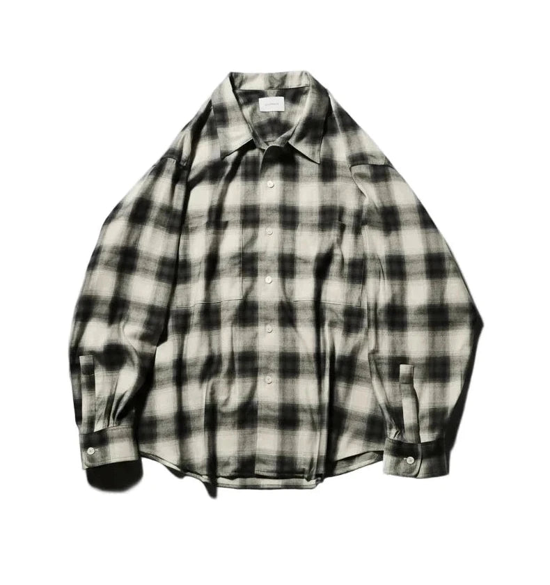 Split Yoke Shirt - Ombré Check