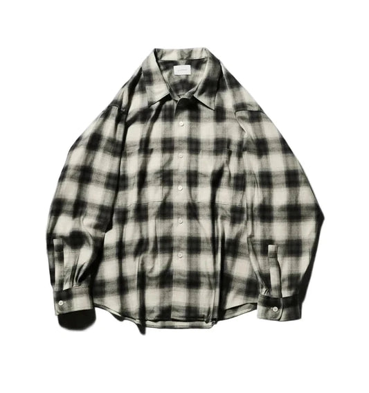 Split Yoke Shirt - Ombré Check