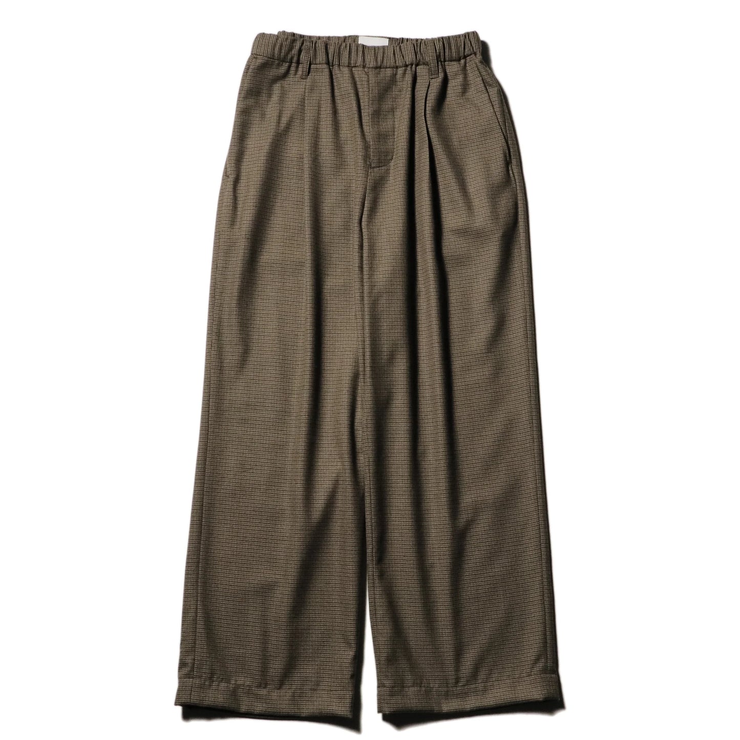 Wide Easy Pants - Gun Club Check