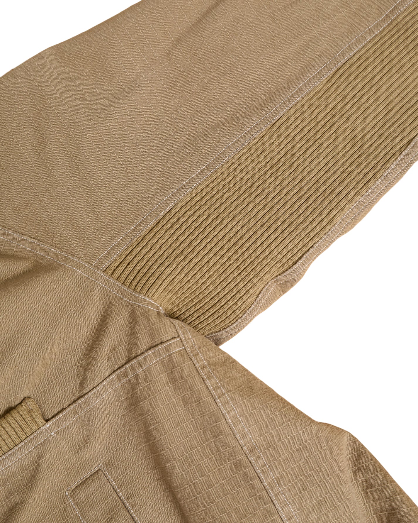 Reversible Ripstop Bomber - Beige