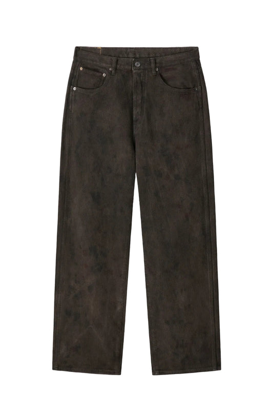 Sashiko Pant — Natural Overdyed Kakishibu