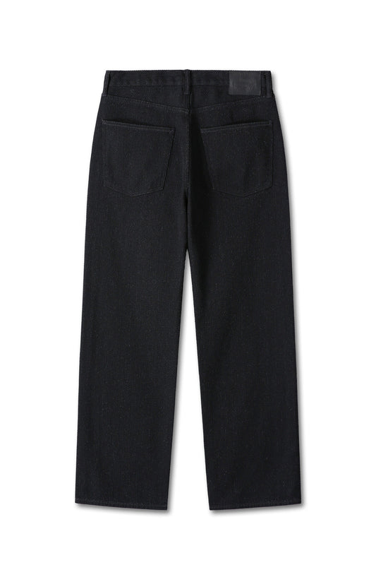 Sashiko Pants — Old Black