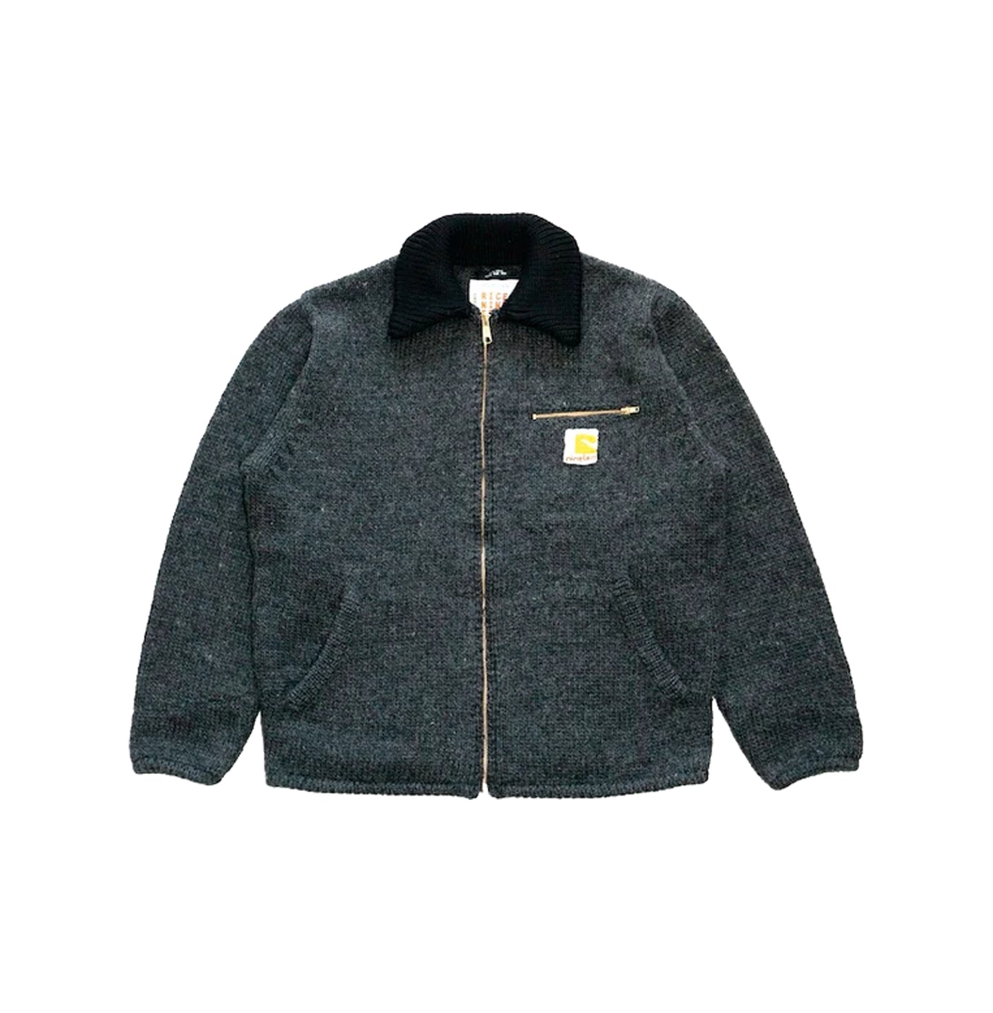 Home Made Knitting Detroit Jacket — Dark Gray
