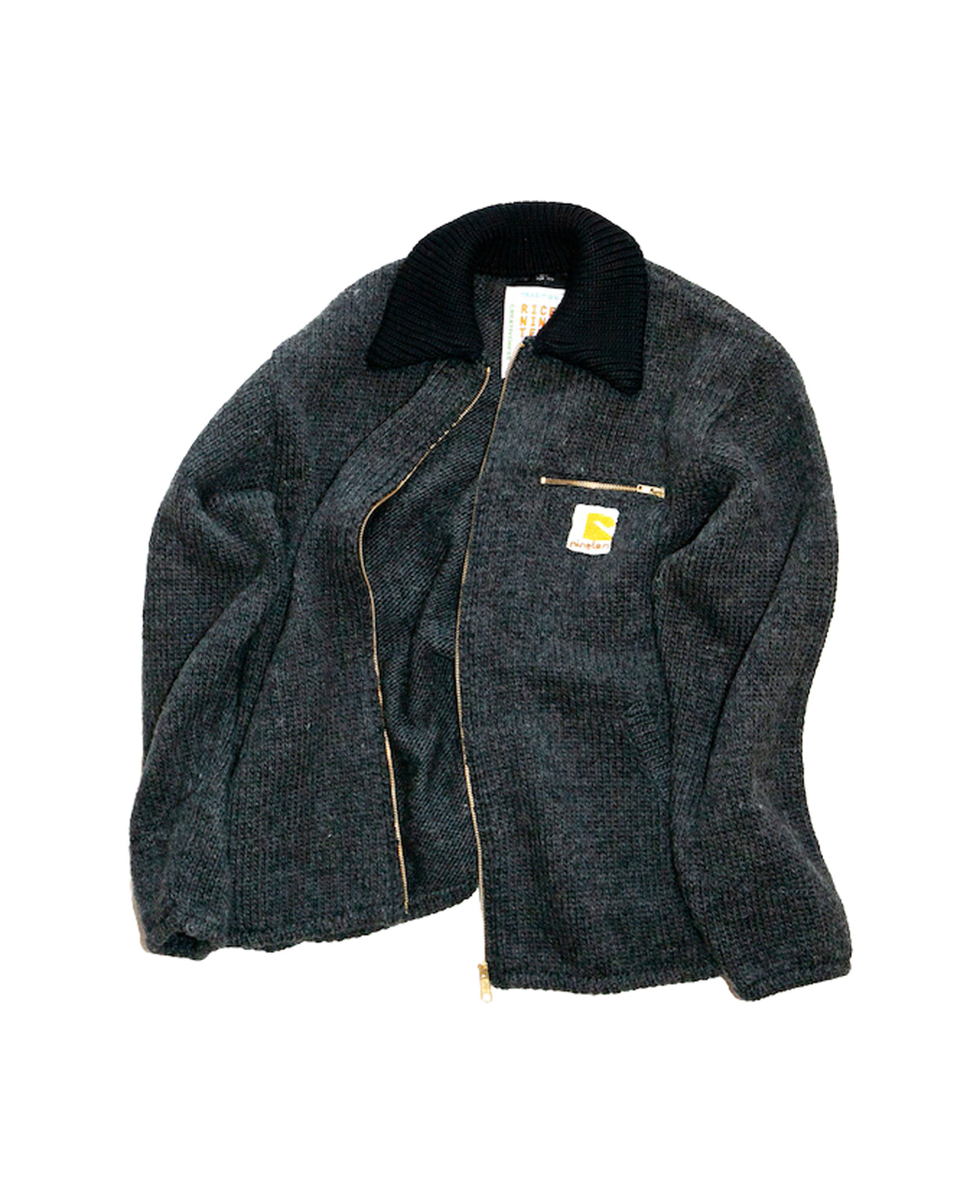 Home Made Knitting Detroit Jacket — Dark Gray