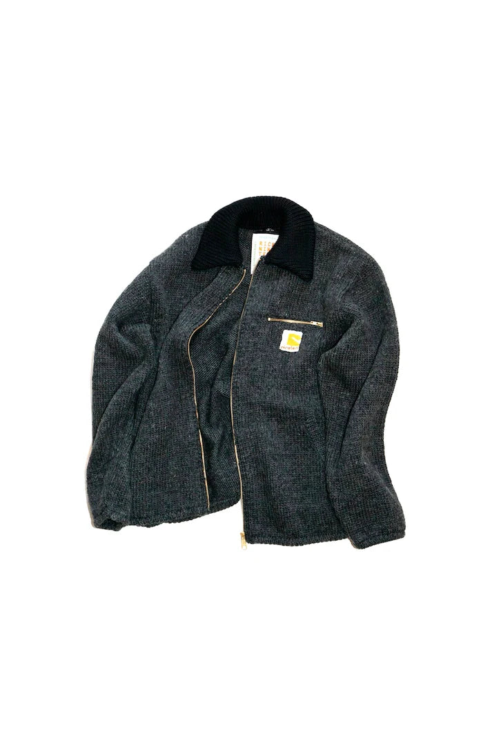 Home Made Knitting Detroit Jacket — Dark Gray