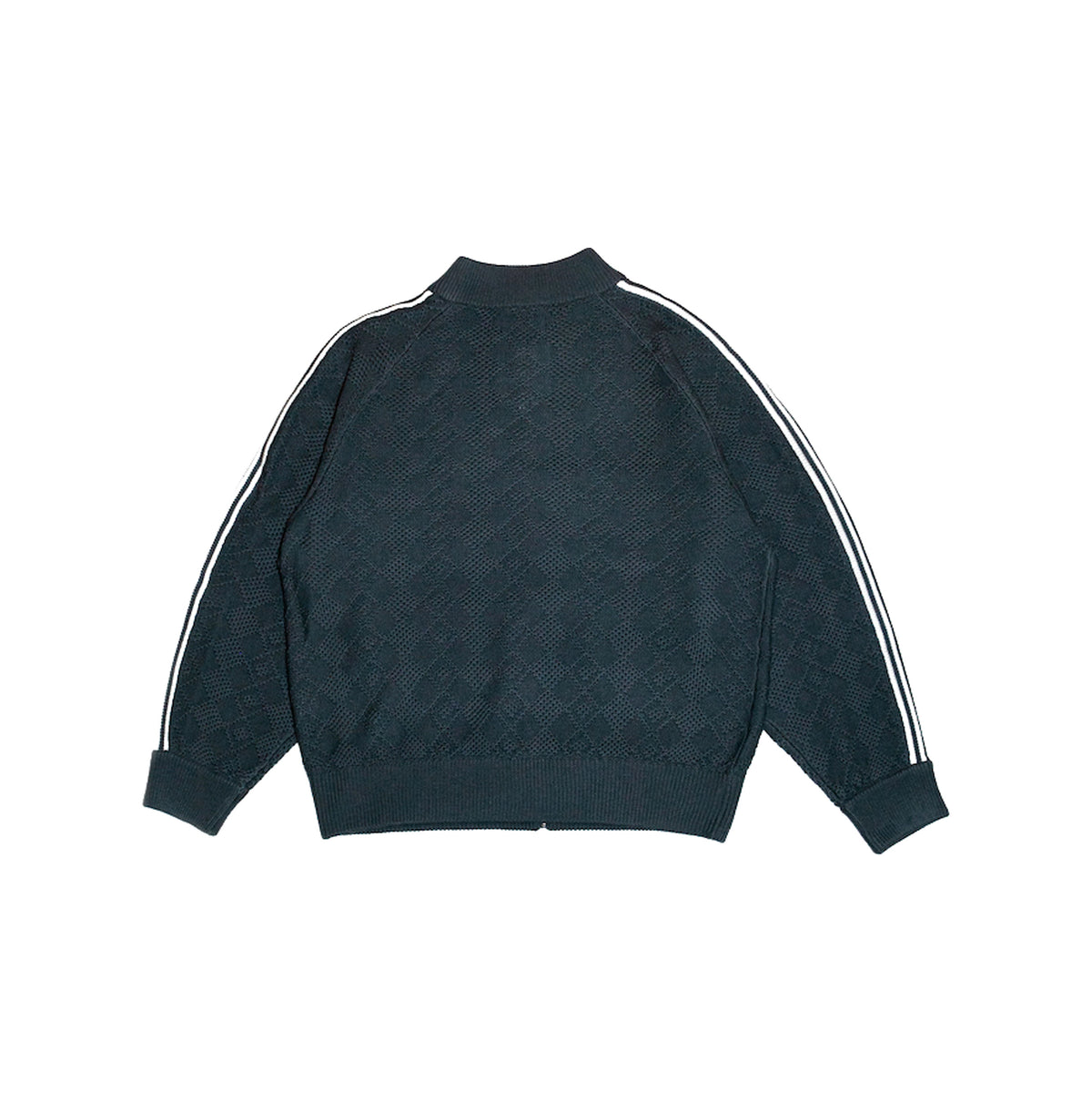 Knitted Training Jacket — Dark Gray