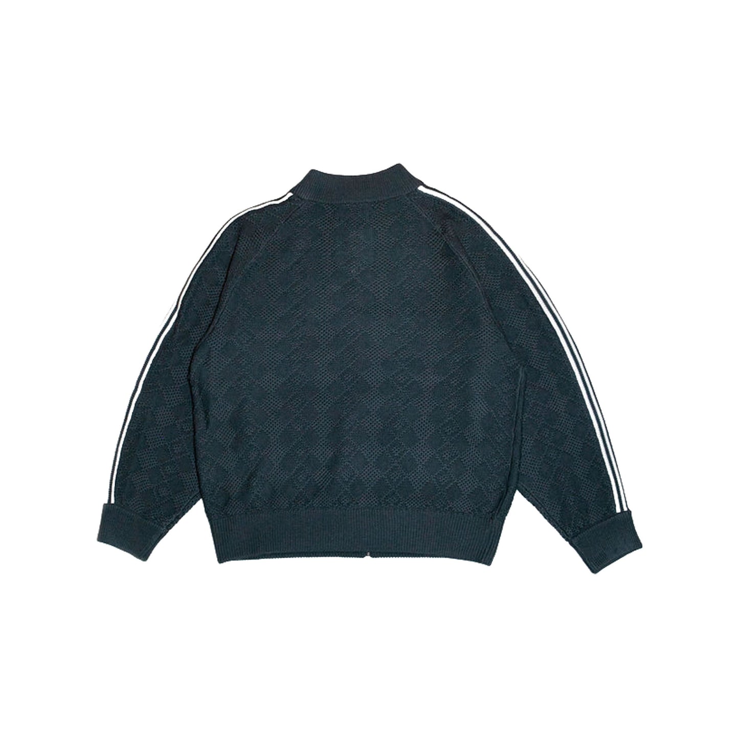 Knitted Training Jacket — Dark Gray